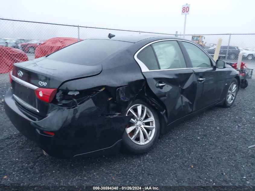 2014 INFINITI Q50 PREMIUM/SPORT - JN1BV7AR4EM688104