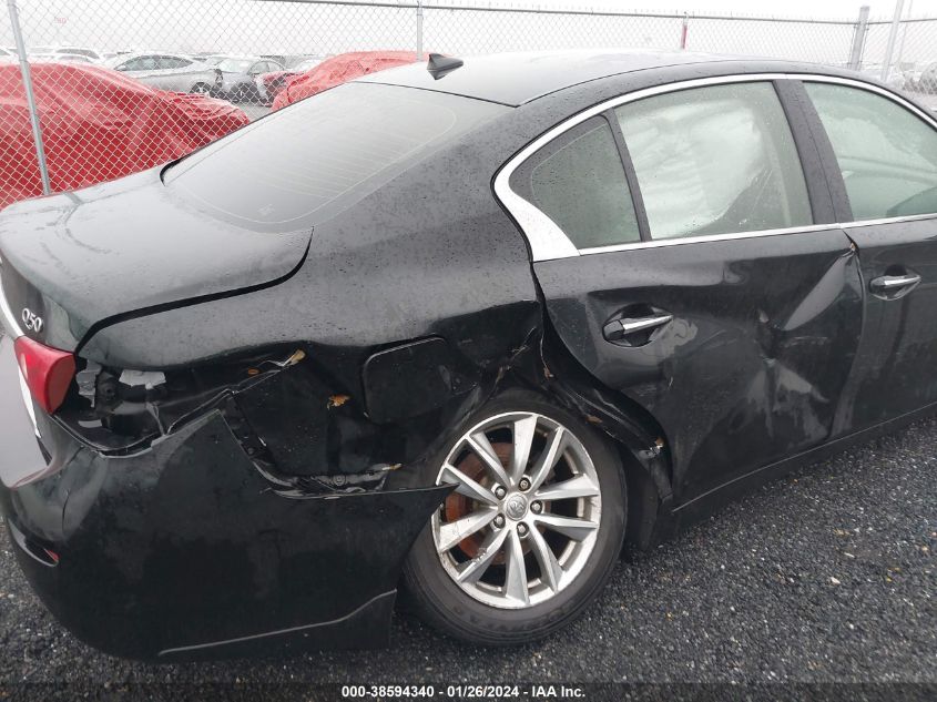 2014 INFINITI Q50 PREMIUM/SPORT - JN1BV7AR4EM688104
