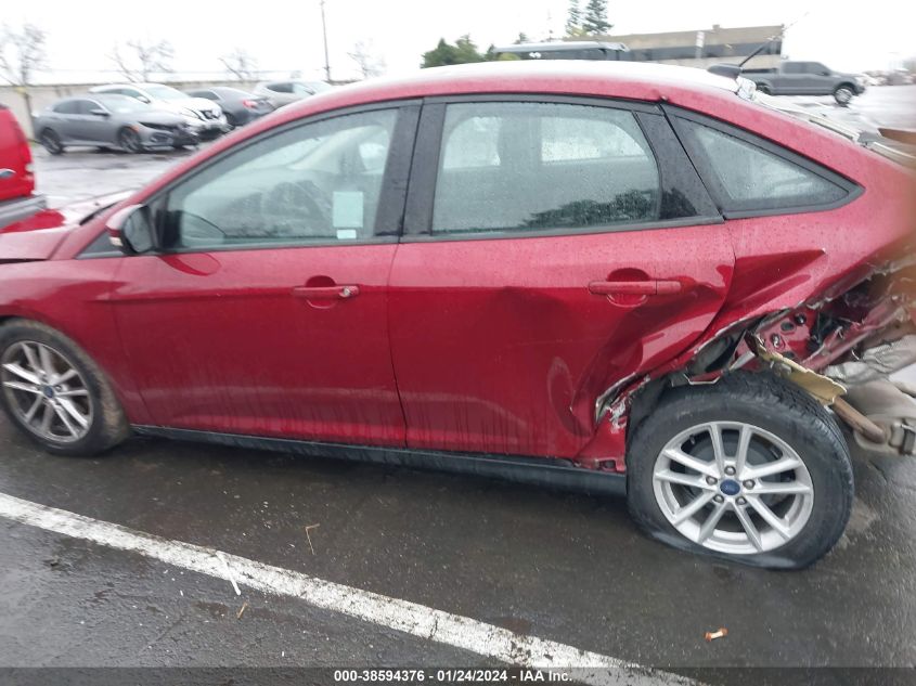 2016 FORD FOCUS SE - 1FADP3F21GL406102