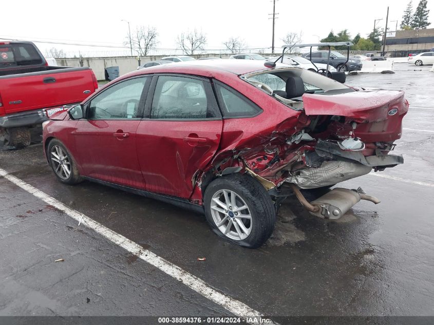 2016 FORD FOCUS SE - 1FADP3F21GL406102