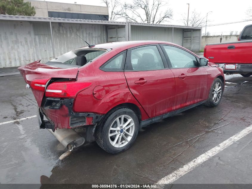 2016 FORD FOCUS SE - 1FADP3F21GL406102