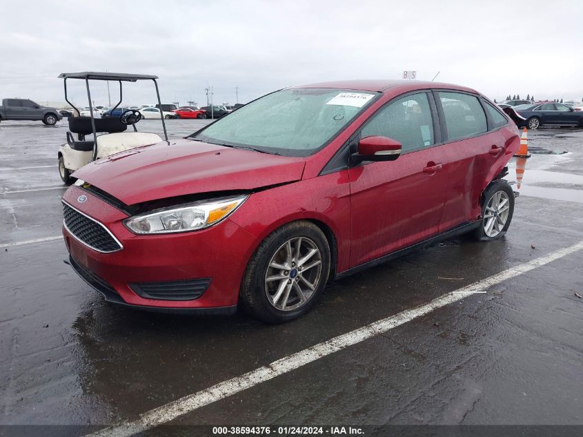 2016 FORD FOCUS SE - 1FADP3F21GL406102