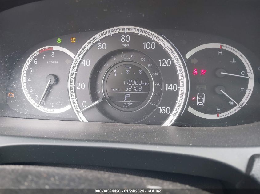 2013 HONDA ACCORD EX-L V-6 - 1HGCR3F86DA029473