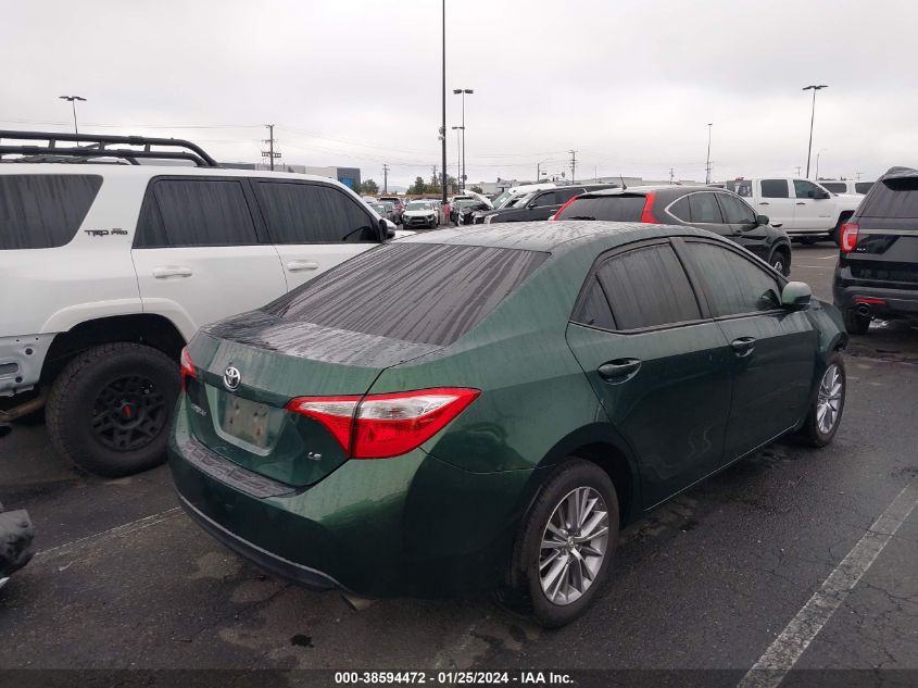 2015 TOYOTA COROLLA L/LE/LE PLS/PRM/S/S PLS - 5YFBURHEXFP179874