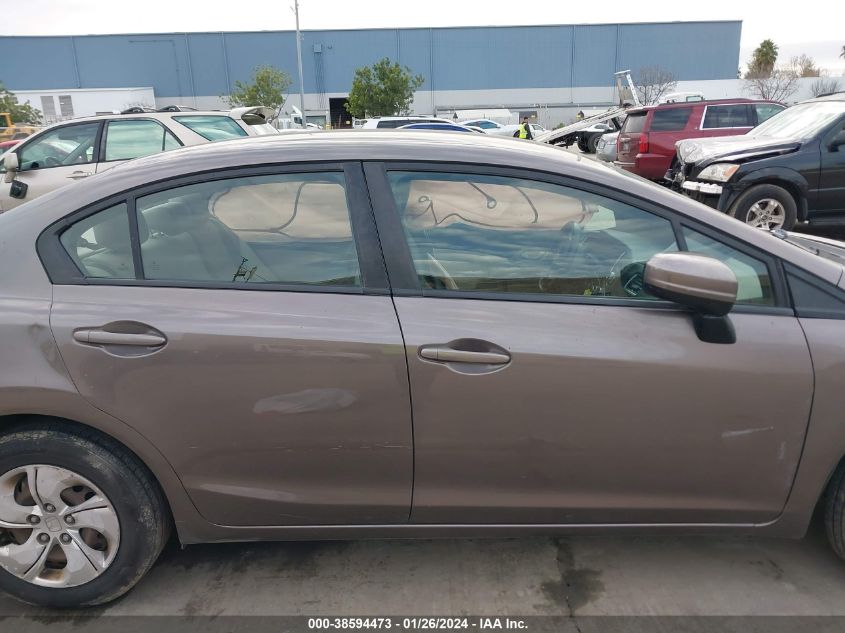 2014 HONDA CIVIC LX - 19XFB2F56EE211432