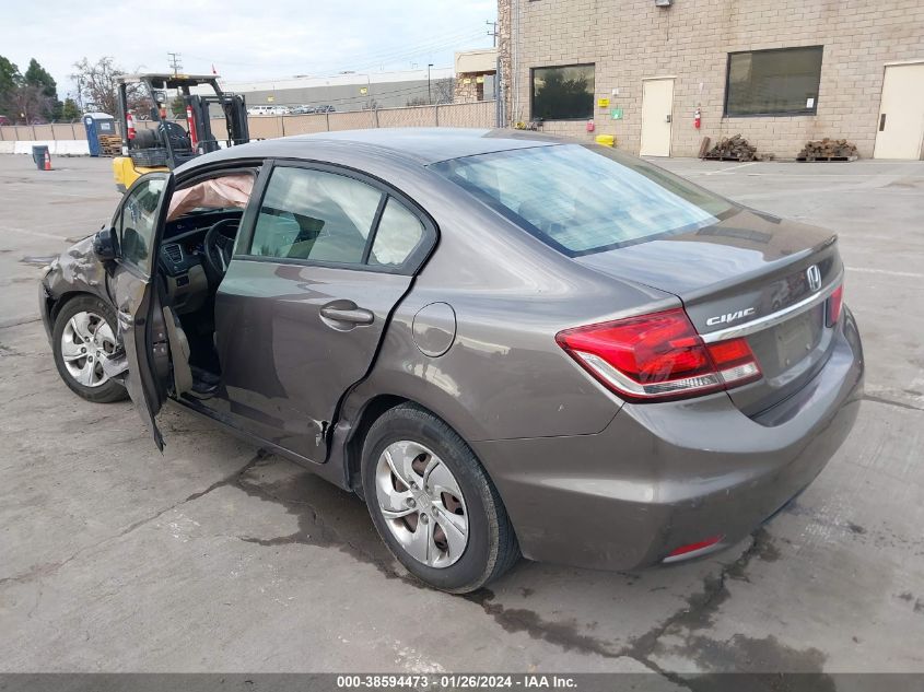 2014 HONDA CIVIC LX - 19XFB2F56EE211432