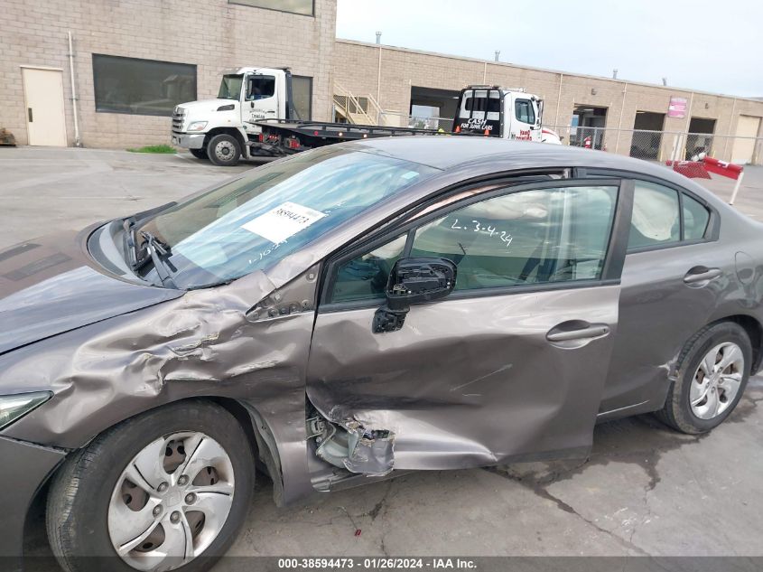 2014 HONDA CIVIC LX - 19XFB2F56EE211432