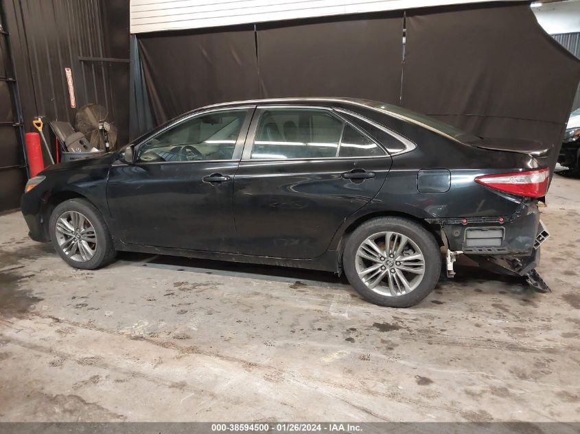 2016 TOYOTA CAMRY SE - 4T1BF1FK1GU215603