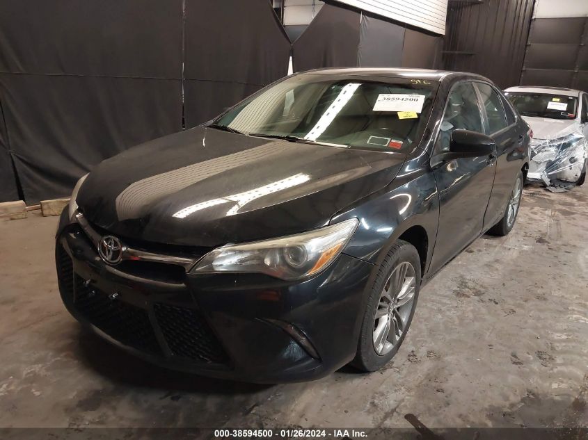 2016 TOYOTA CAMRY SE - 4T1BF1FK1GU215603