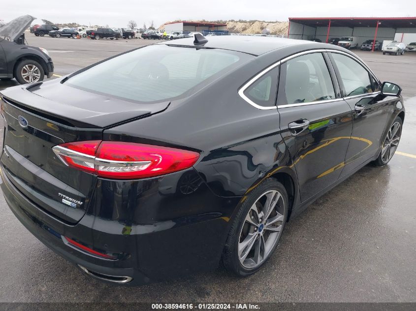 2019 FORD FUSION TITANIUM - 3FA6P0D94KR223035