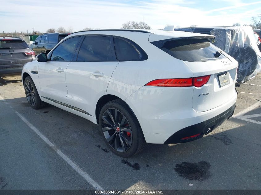 2018 JAGUAR F-PACE S - SADCM2FV3JA251594