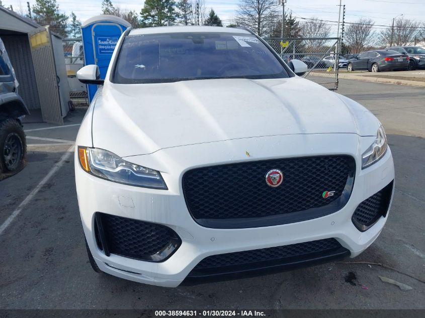 2018 JAGUAR F-PACE S - SADCM2FV3JA251594