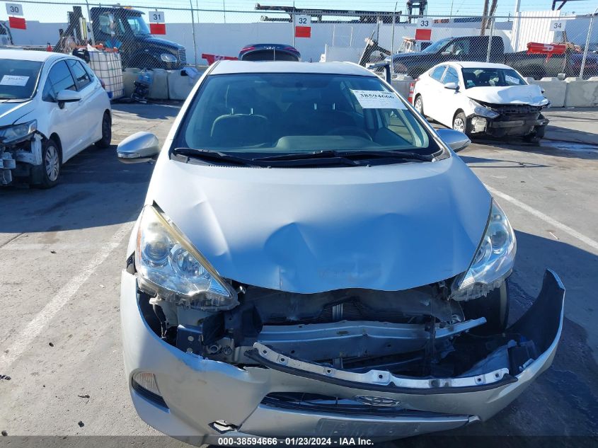 2013 TOYOTA PRIUS C THREE - JTDKDTB35D1040001