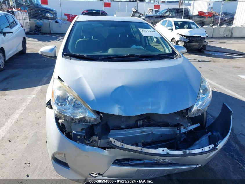 2013 TOYOTA PRIUS C THREE - JTDKDTB35D1040001