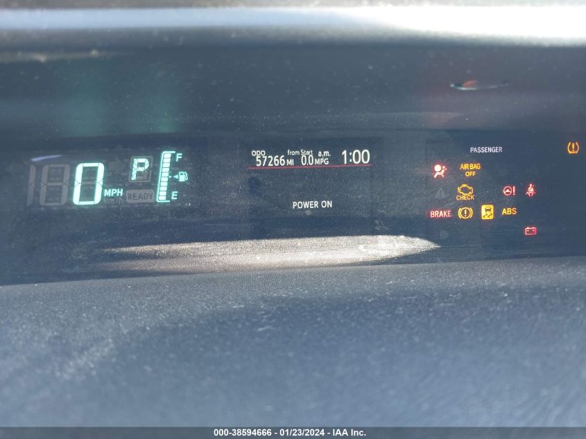 2013 TOYOTA PRIUS C THREE - JTDKDTB35D1040001