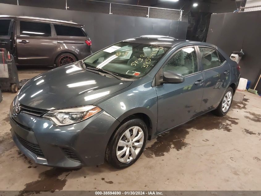 2014 TOYOTA COROLLA LE - 2T1BURHE6EC019943