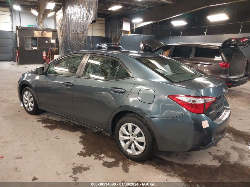 2014 TOYOTA COROLLA LE - 2T1BURHE6EC019943