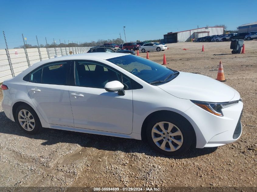 2022 TOYOTA COROLLA LE - 5YFEPMAE5NP367105