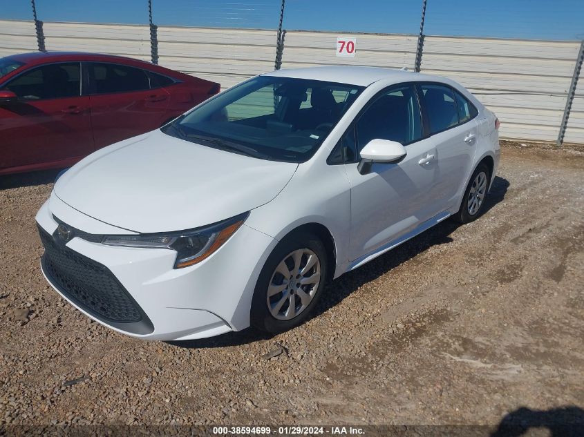 2022 TOYOTA COROLLA LE - 5YFEPMAE5NP367105
