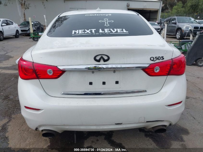 2017 INFINITI Q50 PREMIUM - JN1CV7AP2HM640110