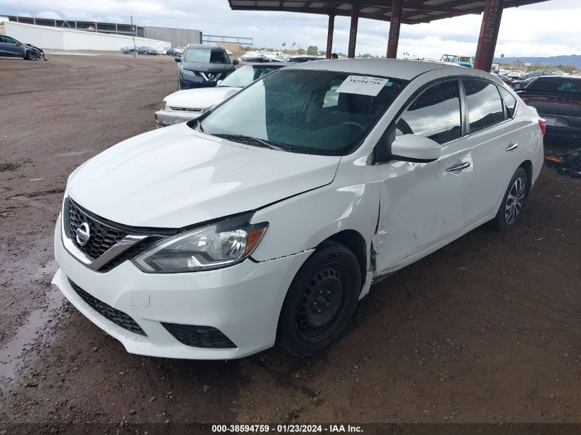 2016 NISSAN SENTRA S - 3N1AB7AP9GY319242