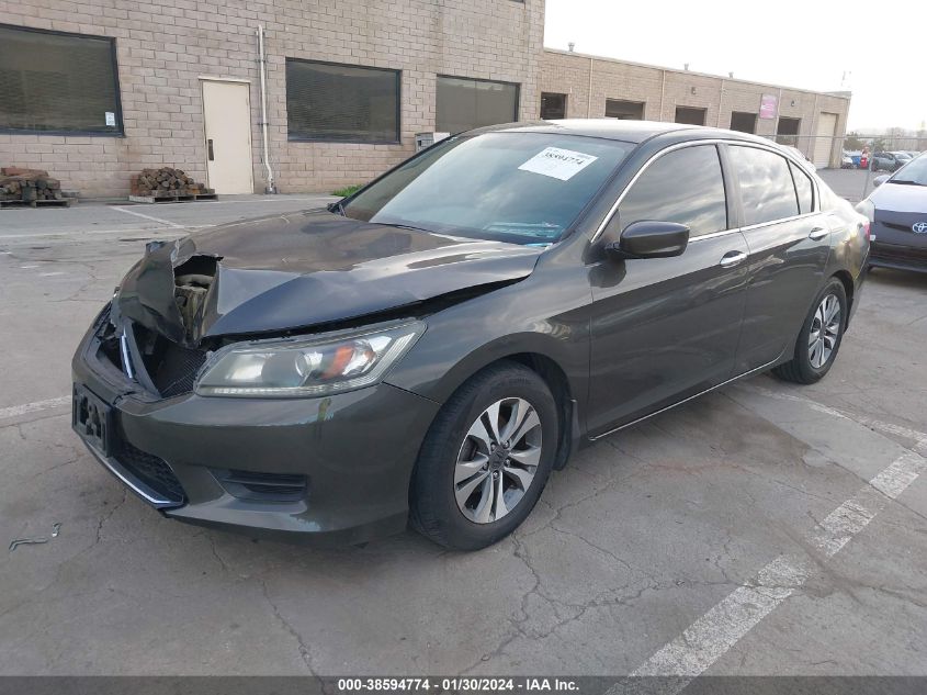 2013 HONDA ACCORD LX - 1HGCR2F35DA199256