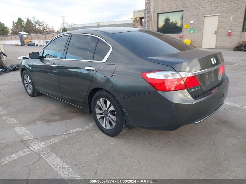 2013 HONDA ACCORD LX - 1HGCR2F35DA199256