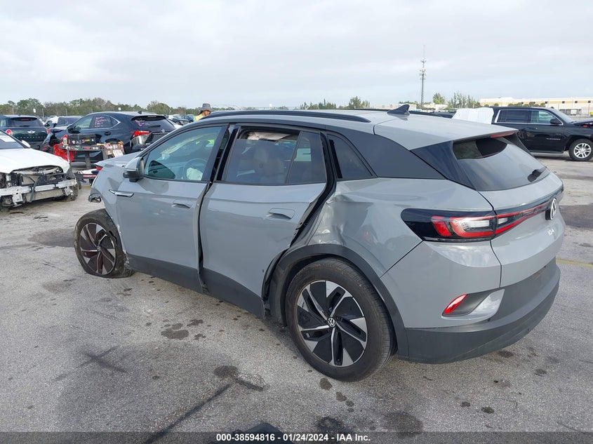 VIN WVGTMPE22NP057945 2022 VOLKSWAGEN ID.4 PRO S