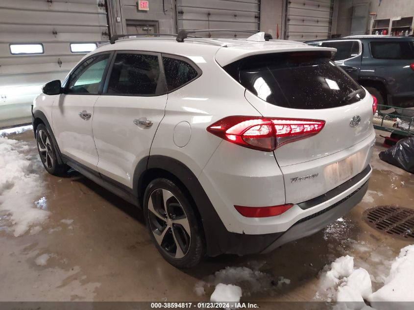 2016 HYUNDAI TUCSON LIMITED - KM8J3CA2XGU257260