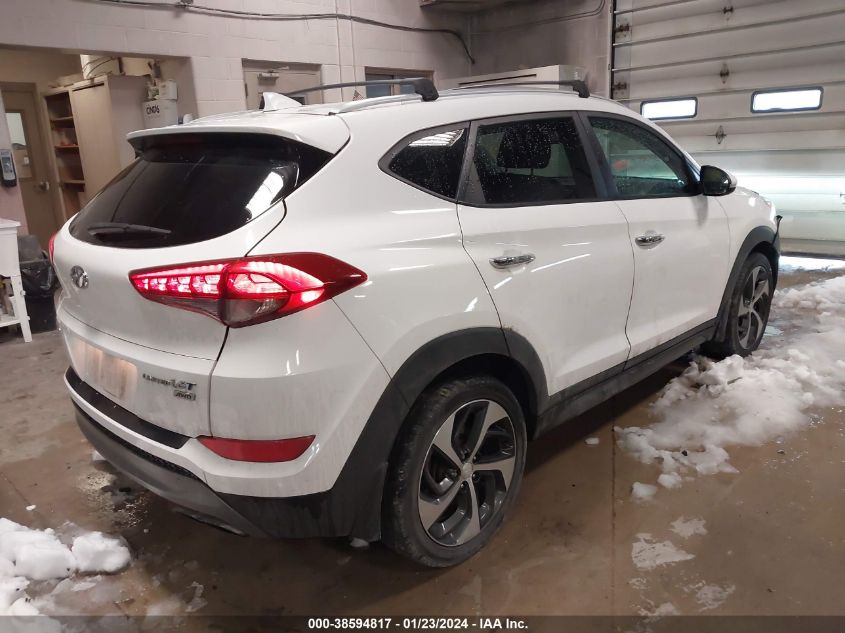 2016 HYUNDAI TUCSON LIMITED - KM8J3CA2XGU257260