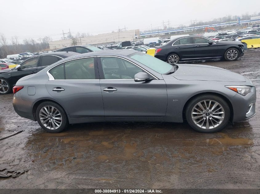 2019 INFINITI Q50 3.0T LUXE - JN1EV7AR0KM592835
