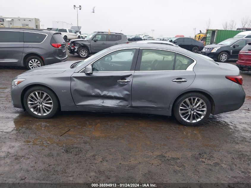 2019 INFINITI Q50 3.0T LUXE - JN1EV7AR0KM592835