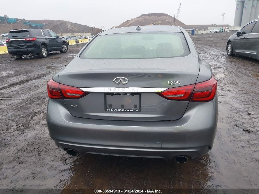 2019 INFINITI Q50 3.0T LUXE - JN1EV7AR0KM592835