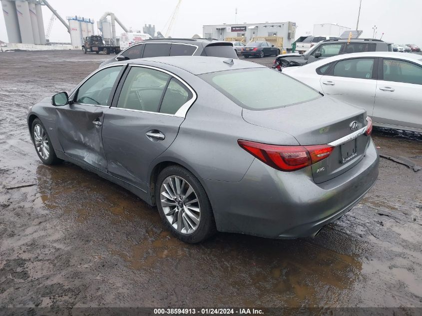2019 INFINITI Q50 3.0T LUXE - JN1EV7AR0KM592835