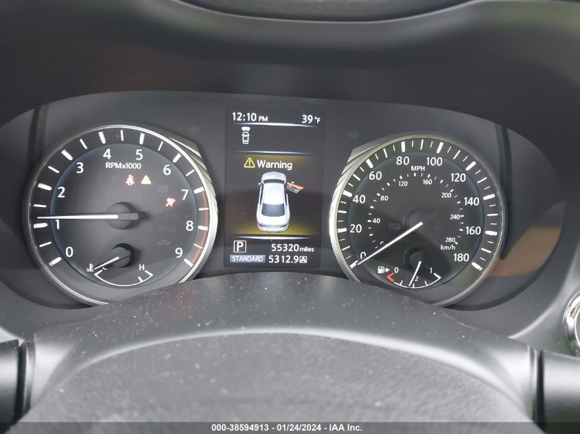 2019 INFINITI Q50 3.0T LUXE - JN1EV7AR0KM592835