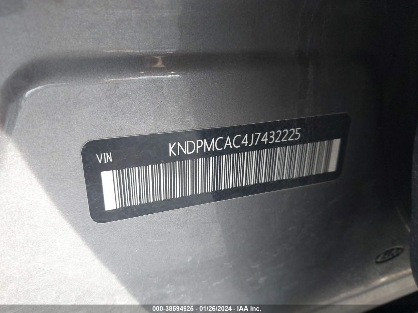 2018 KIA SPORTAGE LX - KNDPMCAC4J7432225