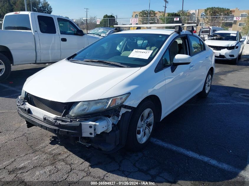 2015 HONDA CIVIC LX - 19XFB2F55FE210953
