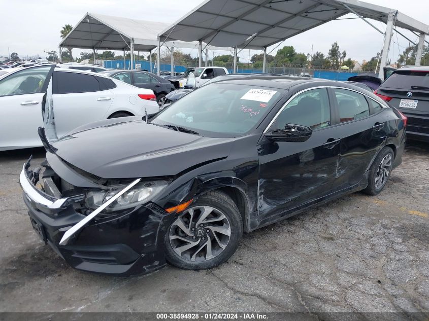 2016 HONDA CIVIC EX - 19XFC2F78GE234180