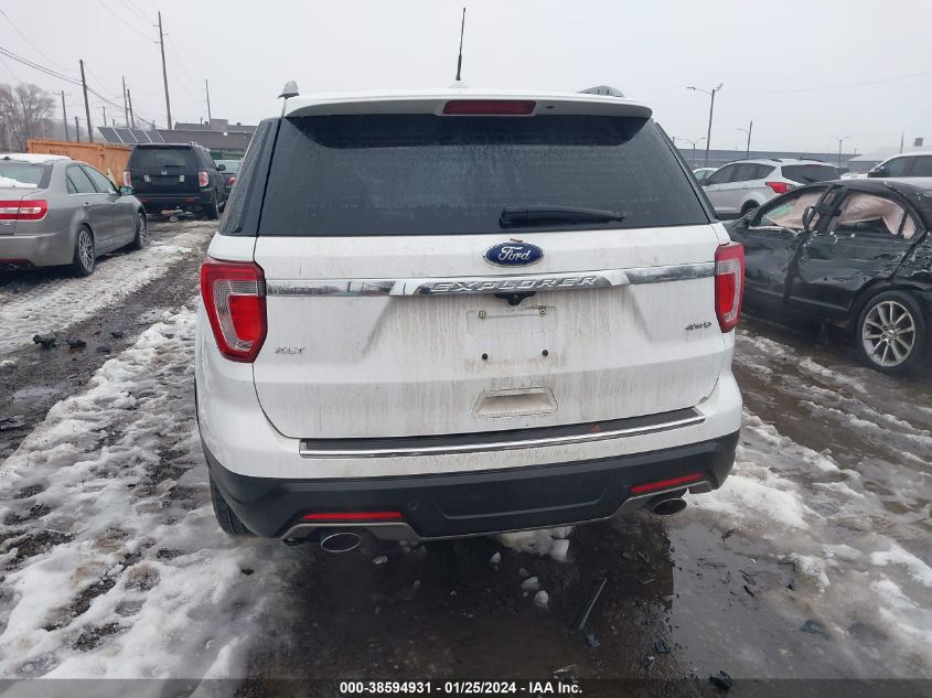 2018 FORD EXPLORER XLT - 1FM5K8D80JGC15039
