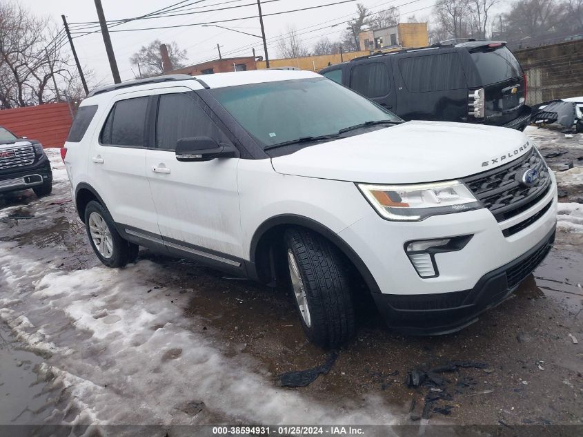 2018 FORD EXPLORER XLT - 1FM5K8D80JGC15039