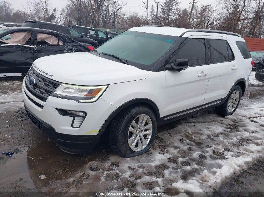 2018 FORD EXPLORER XLT - 1FM5K8D80JGC15039