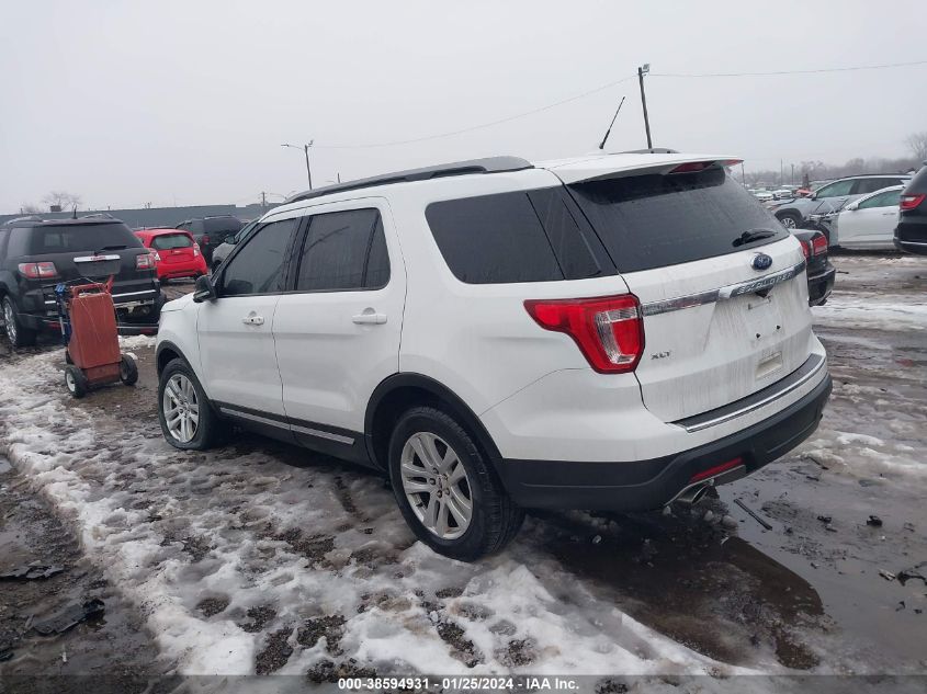 2018 FORD EXPLORER XLT - 1FM5K8D80JGC15039