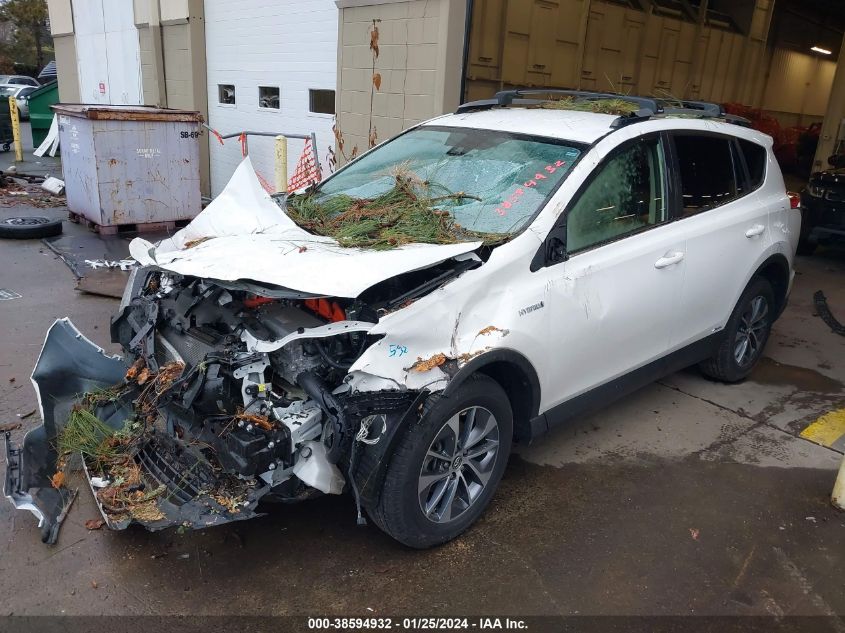 2018 TOYOTA RAV4 HYBRID LE - JTMRJREVXJD188176