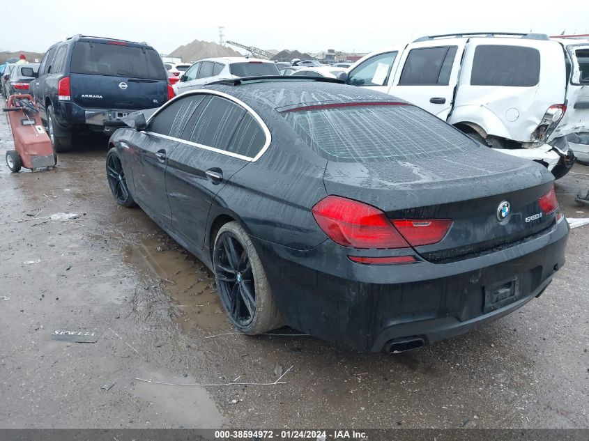 2013 BMW 650I GRAN COUPE WBA6B2C50DDG66894