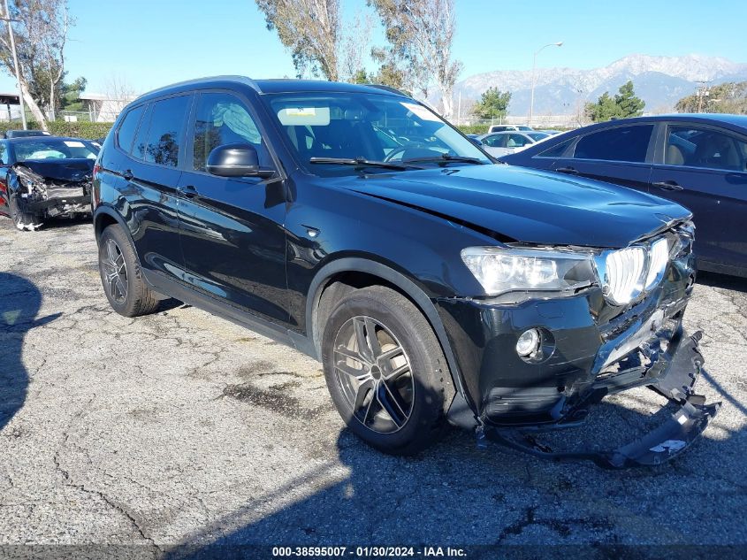 2017 BMW X3 XDRIVE28I - 5UXWX9C35H0T21266