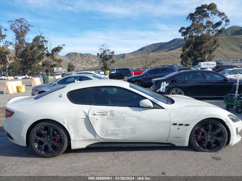 2014 MASERATI GRANTURISMO S/SPORT/MC ZAM45VLA5E0076014