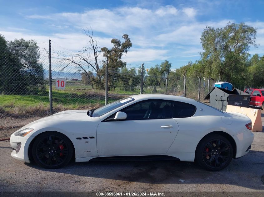 2014 MASERATI GRANTURISMO S/SPORT/MC ZAM45VLA5E0076014