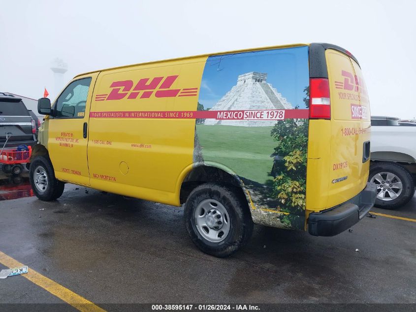 2019 CHEVROLET EXPRESS 1GCW6AFP7K1234438