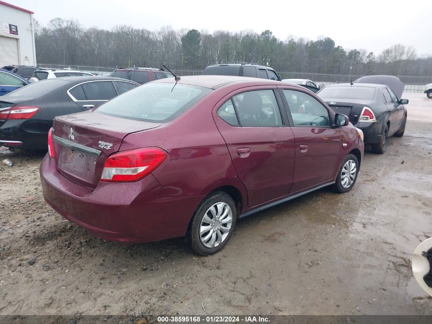 2019 MITSUBISHI MIRAGE G4 ES - ML32F3FJ2KHF04178
