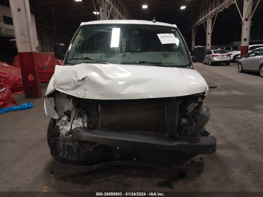2020 CHEVROLET EXPRESS CARGO RWD 2500 REGULAR WHEELBASE WT - 1GCWGAFP4L1269777